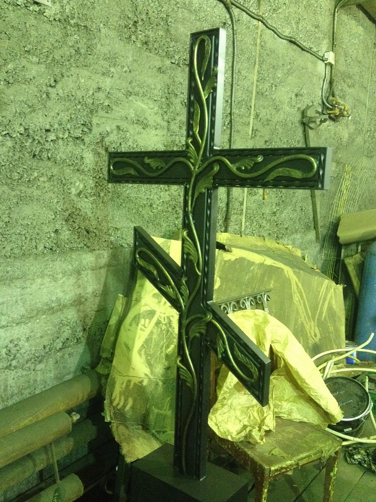 Крест кованный 1300мм г.Кунгур д.Любимово